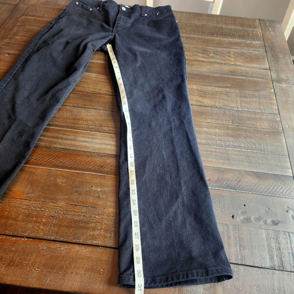 Levis Relaxed Bootcut Black Women's Jeans Size 10M - Picture 2 of 6